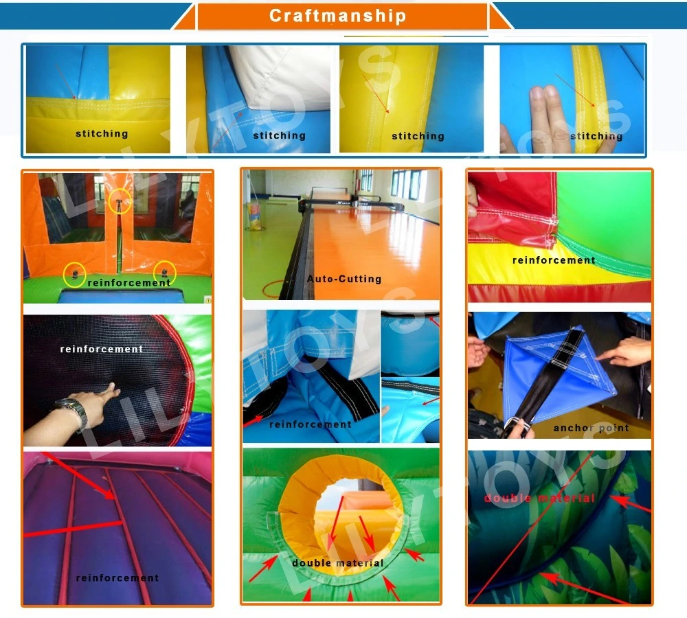 PVC Tarpaulin Dinosaur Theme Park Inflatable Water Park for Playing Equipment on Land