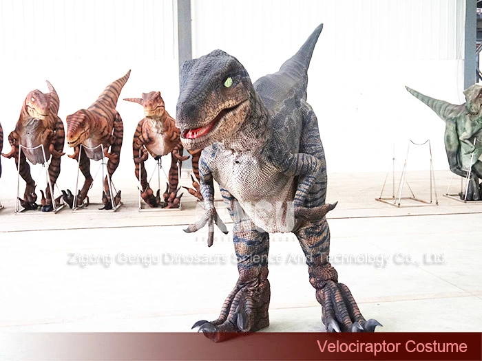 Playground Equipment Animatronic Dinosaur Costume Hide Legs