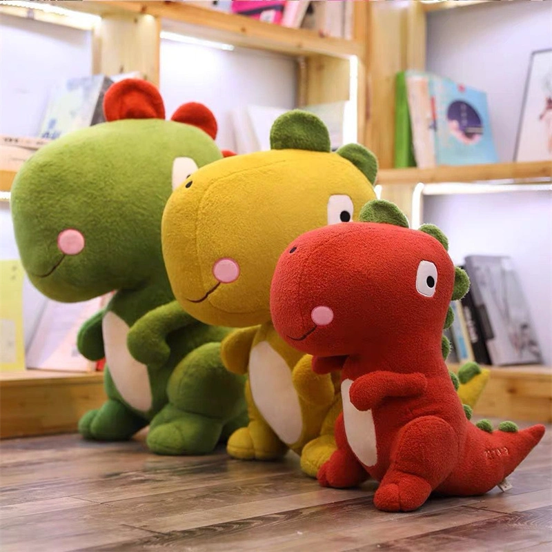 Wholesale Factory Prices Kids Animal Stuffed Cute Realistic Plush Dinosaur Soft Plush Toy Set