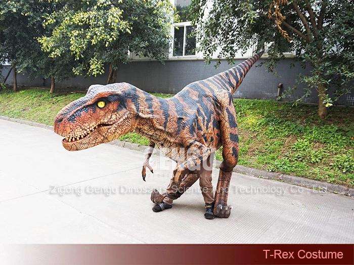 Amusement Park Animatronic Dinosaur Costume