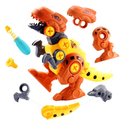 Take Apart Dinosaur Puzzle uova e cacciaviti Building Block Toys Hot sale dinosauri per bambini
