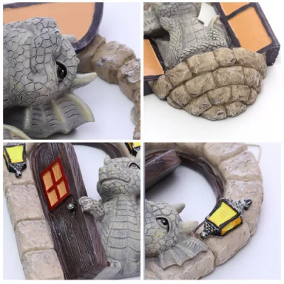Dragon Sculpture Ornament Resin statue Home decor Mi25155
