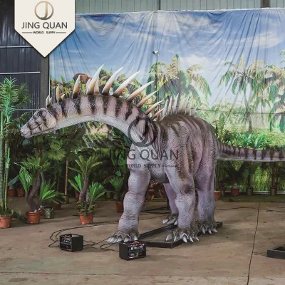 Amagasaurus animatronica Centro commerciale Dinosaur tema Dinosaur Parco divertimenti meccanico Dinosauro animazione dimensioni vita