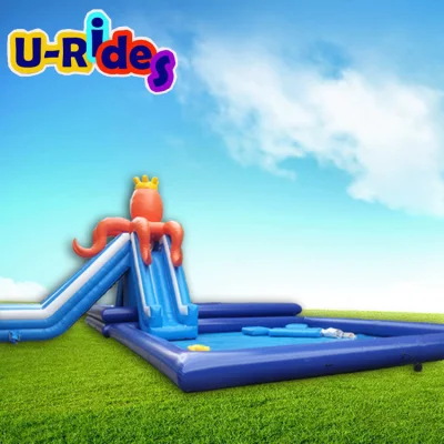 Parco acquatico all&prime;aperto Octopus Tool MAN gonfiabile con grande acqua giochi di giochi di acqua e di piscina