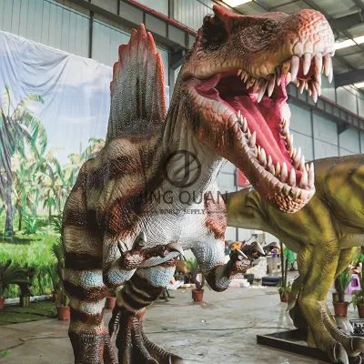 Dinosauro spinosauro stili dinosauri Jurassic modello animale antico Giocattoli Dinosaur realistici con suono