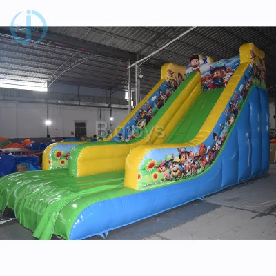Dinosauro gigante emozionante gonfiabile Dry Slide Commercial Grade 3D Dinosaur Parco Jurassic a tema