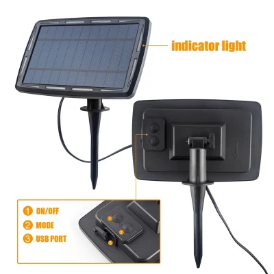 G40 patio decorazione di Natale corda luce Lanterna solare