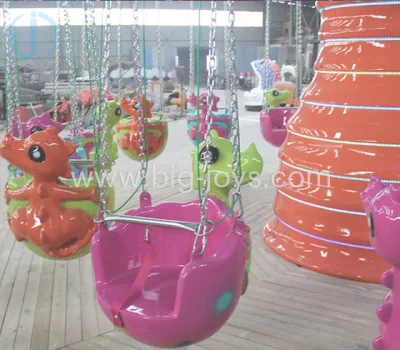 Giro in vendita su sedia rotante con dinosauro volante