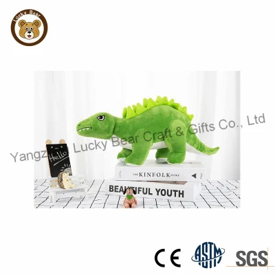 Adorabile peluche morbido all&prime;ingrosso dinosauro farcito bambini cuccioli