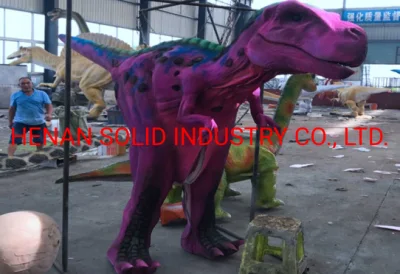 Costume da mascotte Animatronic Dinosaur per adulti