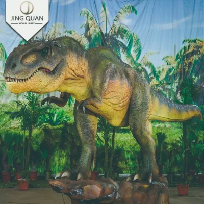 Animatronic Dinosauro modello Tyrannosaurus Rex Dinosauro Life Size posa realistica Design Parco giochi all&prime;aperto Meccanica Animatronic Dinosaur