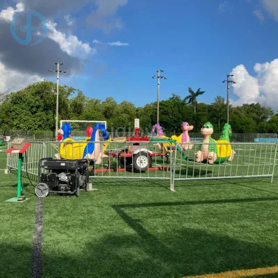 Divertimento portatile Dinosaur Ride con rimorchio in vendita