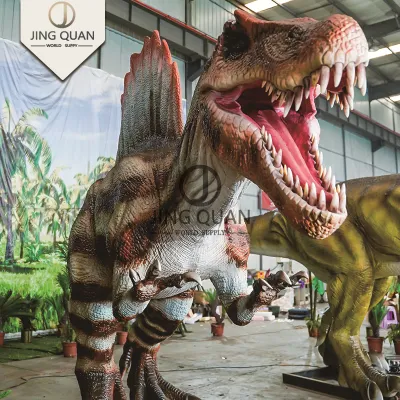 Dinosauro spinosauro stili dinosauri Jurassic modello animale antico Giocattoli Dinosaur realistici con suono