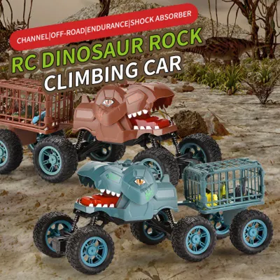 1: 10 Rmote elettrico veicolo di controllo domineering ritorno Bambini Giocattoli Dinosaur Climbing Car quattro-Way RC Auto regalo per il ragazzo