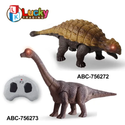 R/C Brachiosauro telecomando robot Dinosauro giocattolo lungo collo Walking Dino