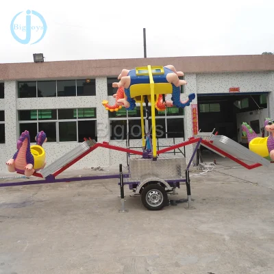Divertimento portatile Dinosaur Ride con rimorchio in vendita