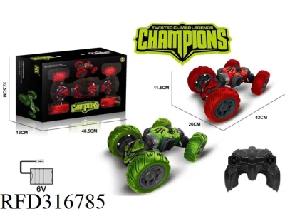 Controllo radio 2,4G 6chs Dinosaur Stunt inclusa batteria
