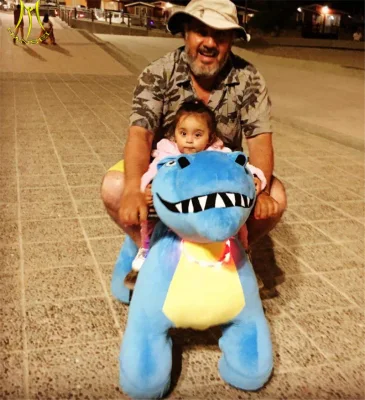 Parco divertimenti Hansel Giochi Factory Happy Ride giocattolo animale giocattolo Giro su Dinosaur