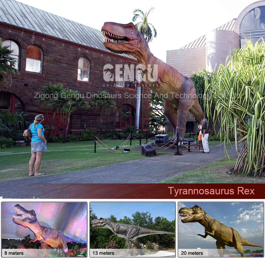 Outdoor Park Huge Amusement Animatronics Dinosaur