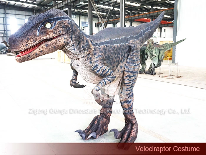Jurassic Park Raptor Costume Adult Raptor Dinosaur Costume