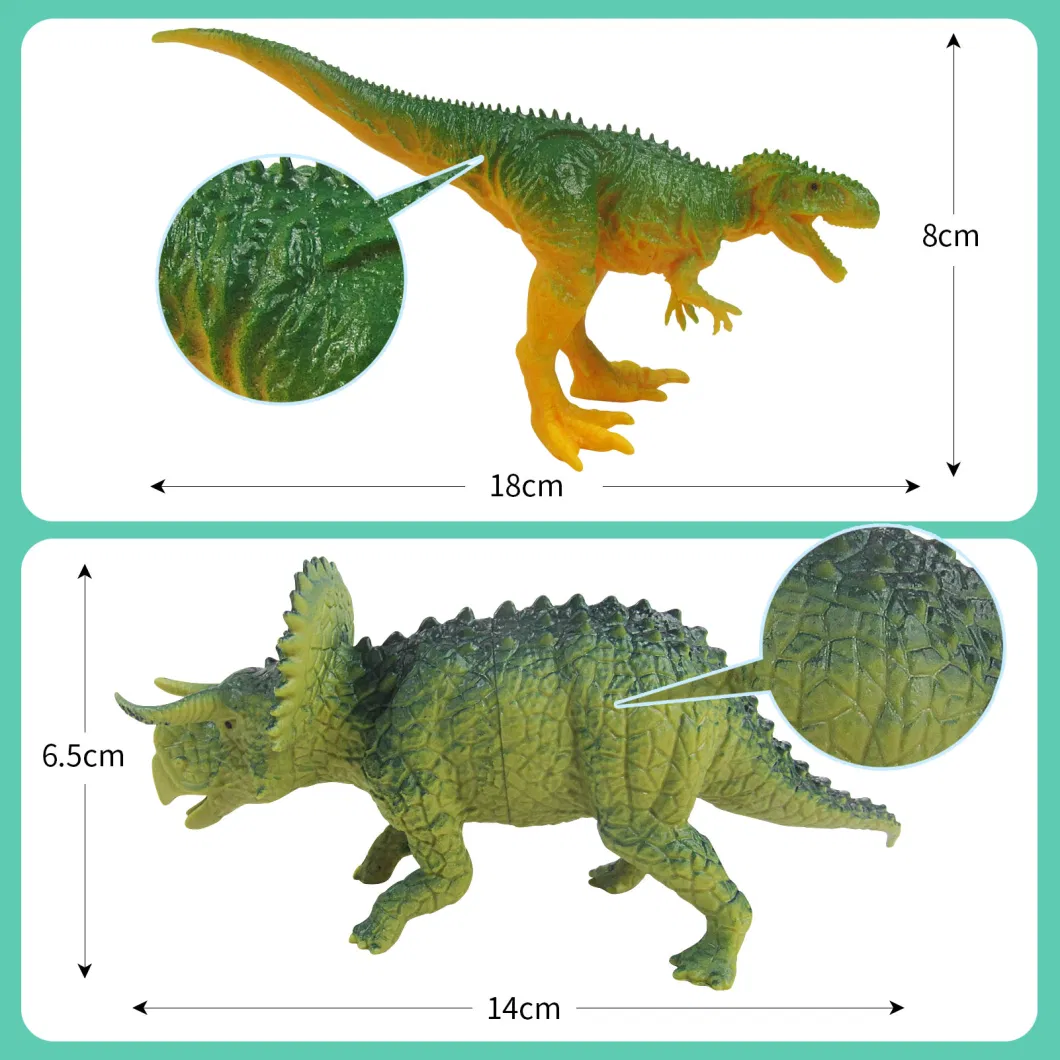 Realistic Dinosaurs Plastic Assorted Dinosaur Figures Jurassic Dinosaur World Series Velociraptor Figure Children&prime; S Toys
