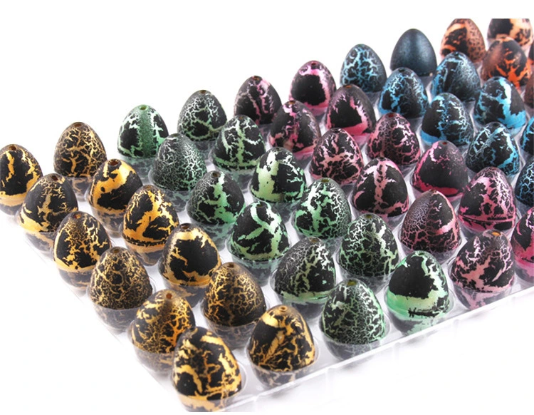 Wholesale Educational Toys Gifts Cute Magic Small Black Crack Hatching Add Water Growing Dinosaur Eggs for Kids