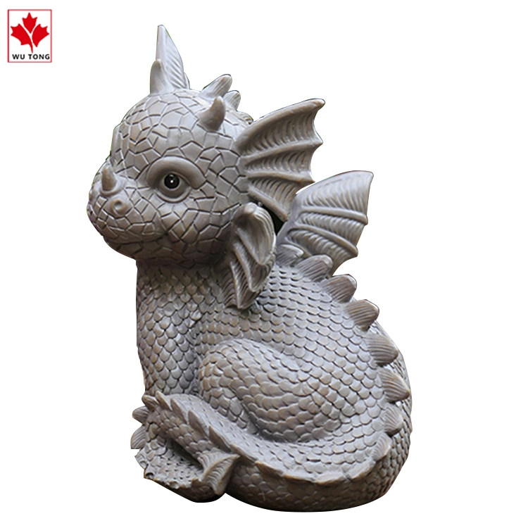 Factory Customized Creative Cute Cartoon Dinosaur Statue Resin Crafts