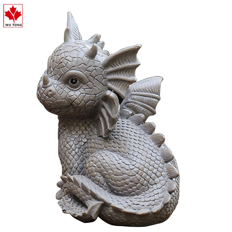 Factory Customized Creative Cute Cartoon Dinosaur Statue Resin Crafts