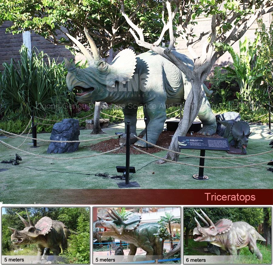 Gengu Amusement Park Life Size Animatronic Dinosaur
