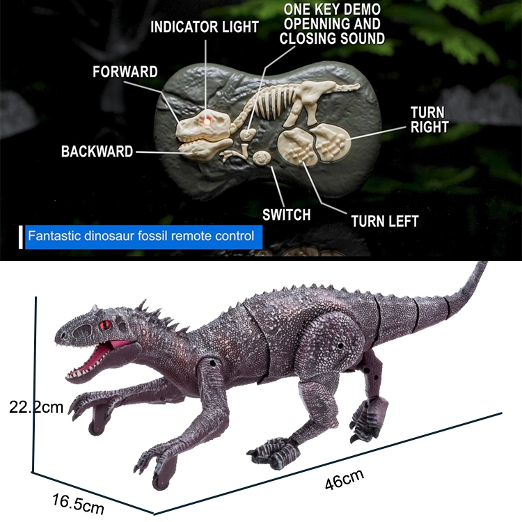 Remote Control Dinosaur Electric Stunt RC Walking Robot Toy