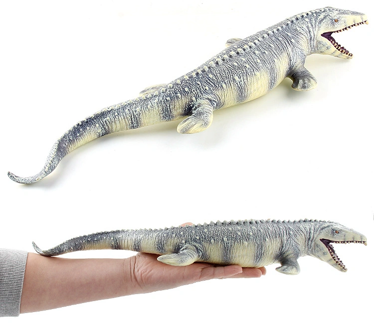 Jurassic Simulation Dinosaur World Toy Model Ichthyosaur Padded Soft Rubber Submarine Dinosaur Handmade Model Ornaments