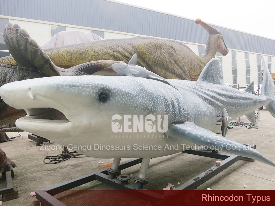 Life Size Whale Shark Toy Lifelike Animal Model