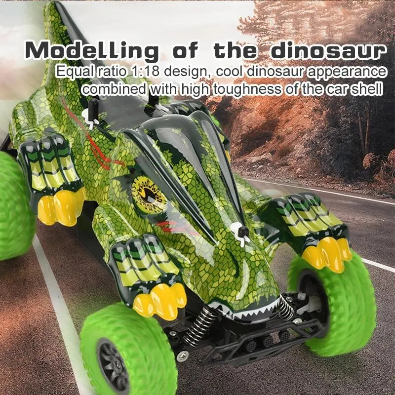 2.4G Stunt Car Shark/Dinosaur RC Car for Kids off-Road Vehicle Toy Remote Control Toys Remote Control Vehicle