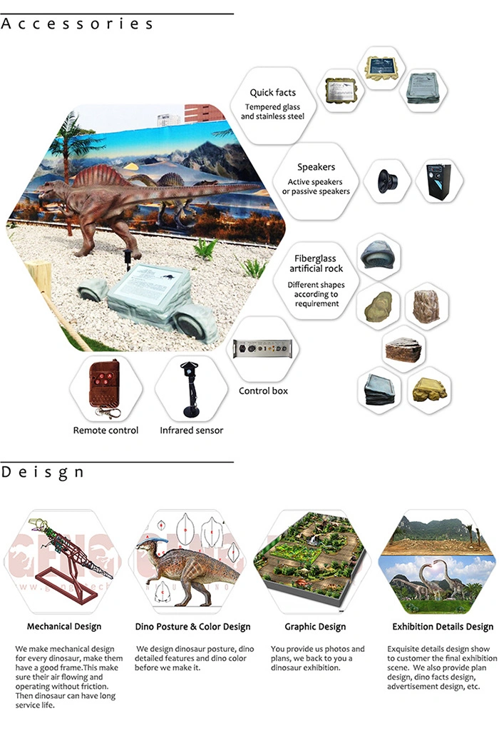 Robotic Model for Exhibition Dinosaur Theme