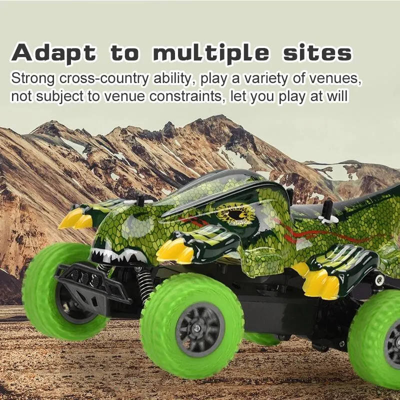 2.4G Stunt Car Shark/Dinosaur RC Car for Kids off-Road Vehicle Toy Remote Control Toys Remote Control Vehicle