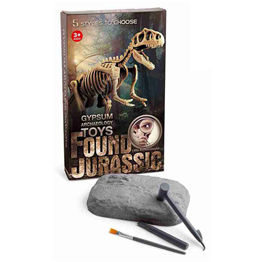 Our Factory Specializes in Making Dinosaur Plaster Archaeological Toys (tyrannosaurus) Static Educational Toys