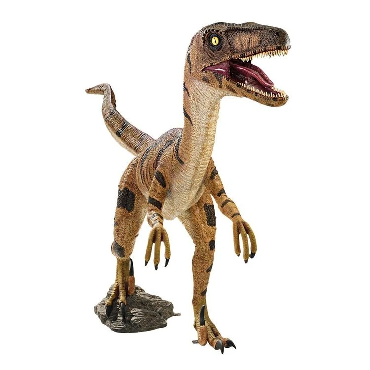 Modern Craft Velociraptor Dinosaur Statue Toy Dragon Ornament