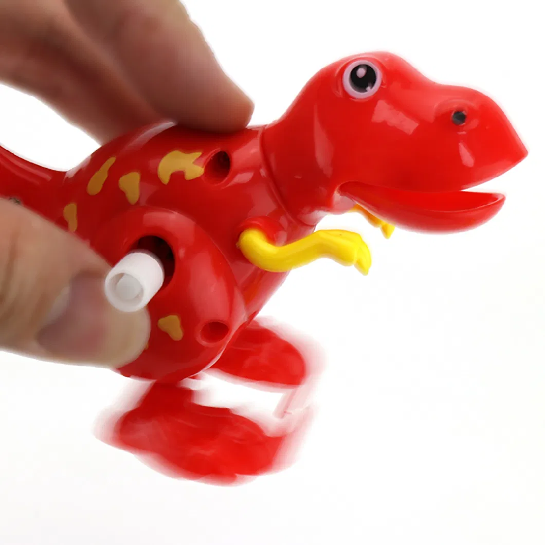Cartoon Walking Dinosaur Toy Tyrannosaurus Rex Clockwork Toy Candy