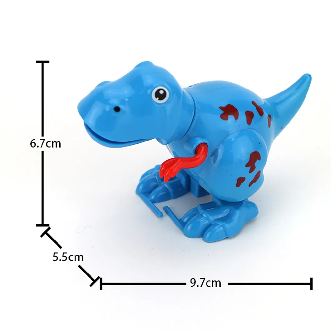 Cartoon Walking Dinosaur Toy Tyrannosaurus Rex Clockwork Toy Candy