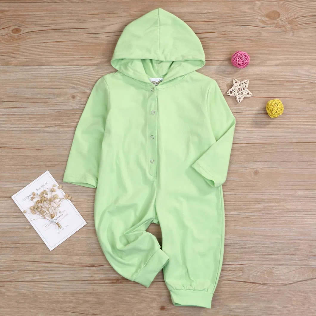 Multicolor Dinosaur Romper Jumpsuit Infant Baby Kids Hooded Romper Jumpsuit Clothes