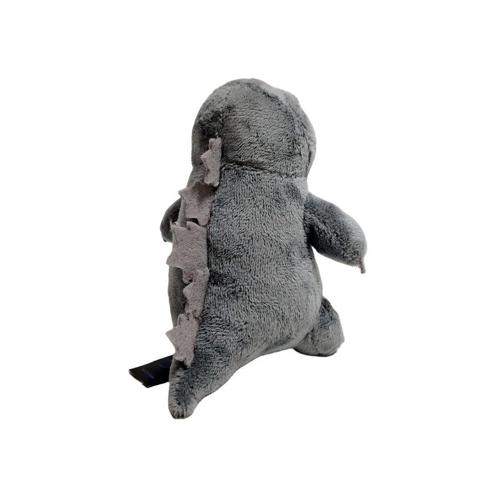 Grey Godzilla Soft Plush Stuffed Animal Dragon Kids Mv Toys