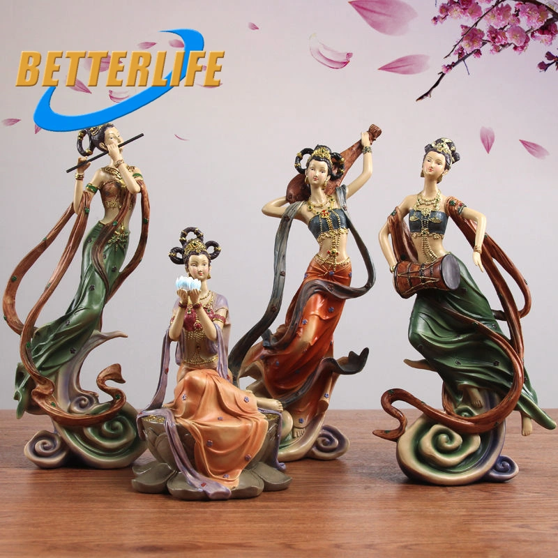 Custom Resin Crafts Angel Sculpture Und Figuren Modern Garten Gross with Easter Holding Aggs Sign Arts and Statue 2023 Hot-Selling