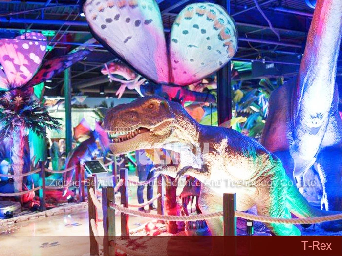Animatronic T-Rex Models Exhibit Dinosaur Indoor Animatronics Dinosaur