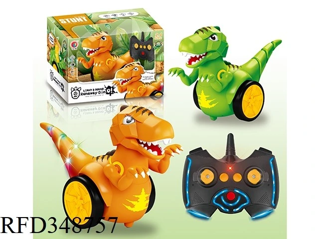 2.4G 6chs Radio Control Dinosaur Stunt Including Battery