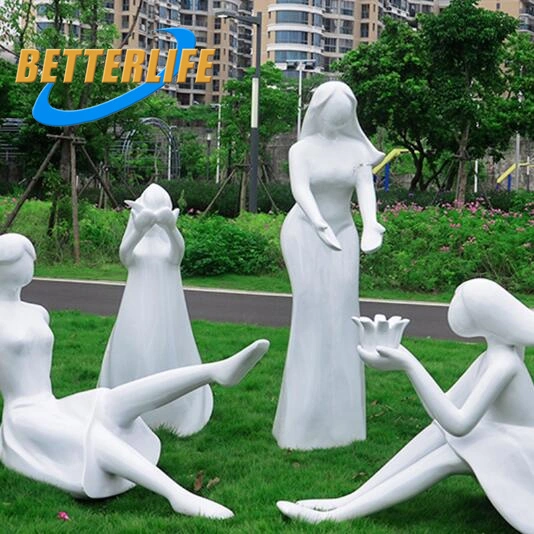 Custom Resin Crafts Angel Sculpture Und Figuren Modern Garten Gross with Easter Holding Aggs Sign Arts and Statue 2023 Hot-Selling