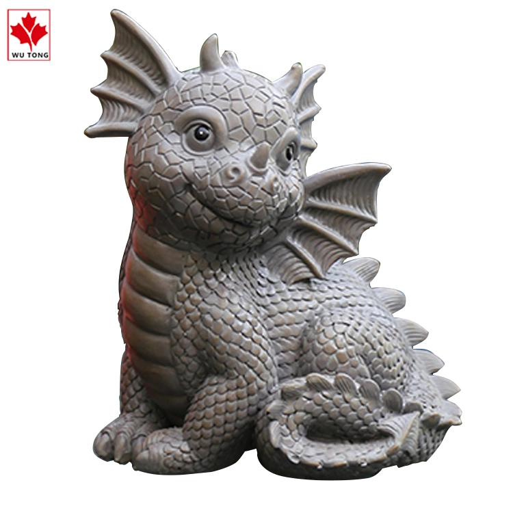 Factory Customized Creative Cute Cartoon Dinosaur Statue Resin Crafts