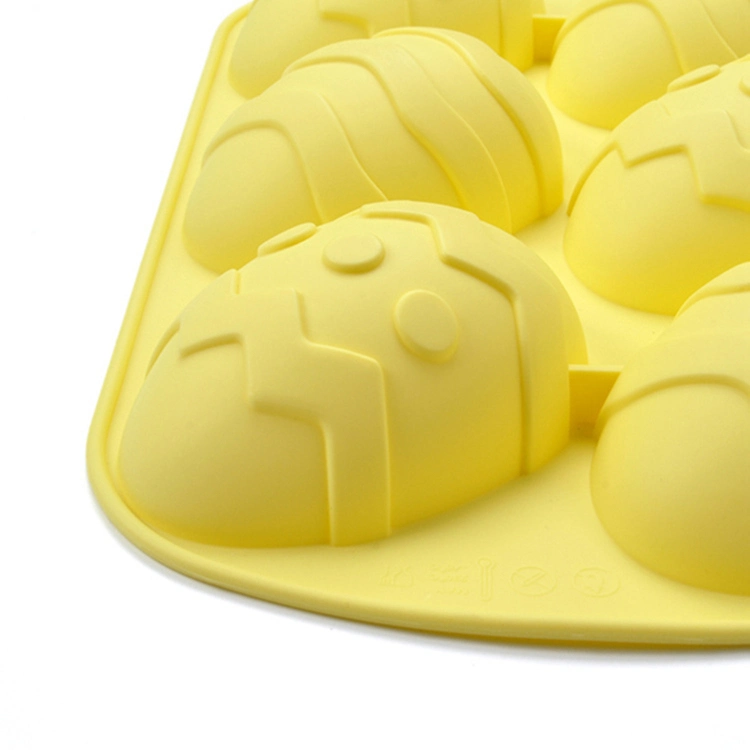 Easter Decorating Tools Egg Silicone Cake Mold Halloween Dinosaur Egg Chocolate Baking Mold