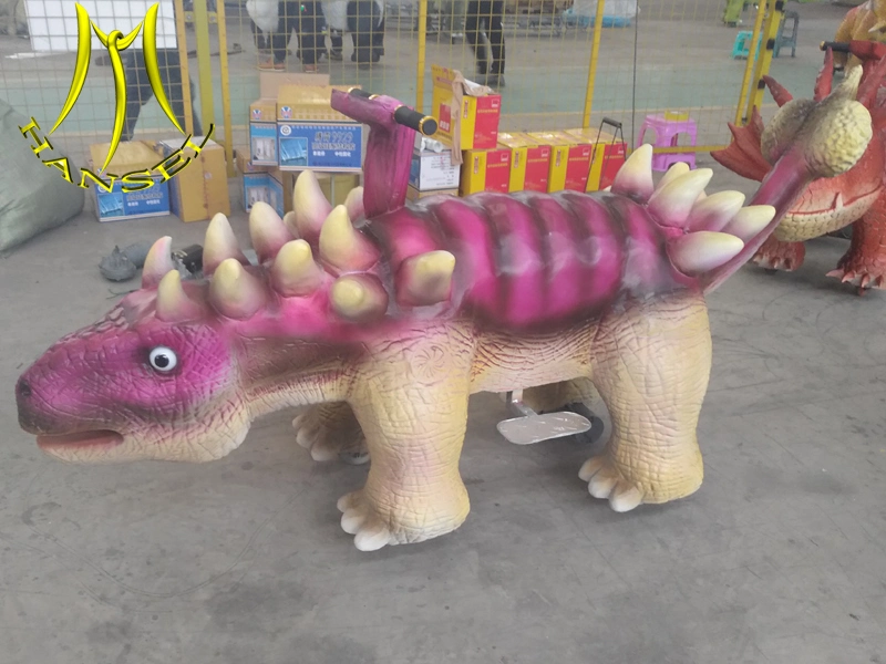 Hansel Amusement Park Entertainment Dinosaurs Electric Walking Dinosaur Scooter