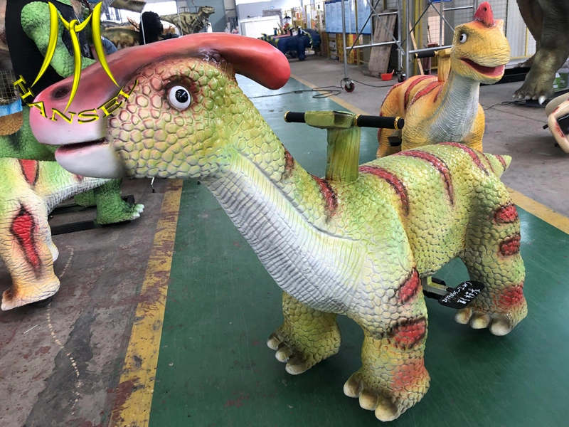 Hansel Shopping Mall Electric Kids Horse Ride Dinosaur Toy Ride