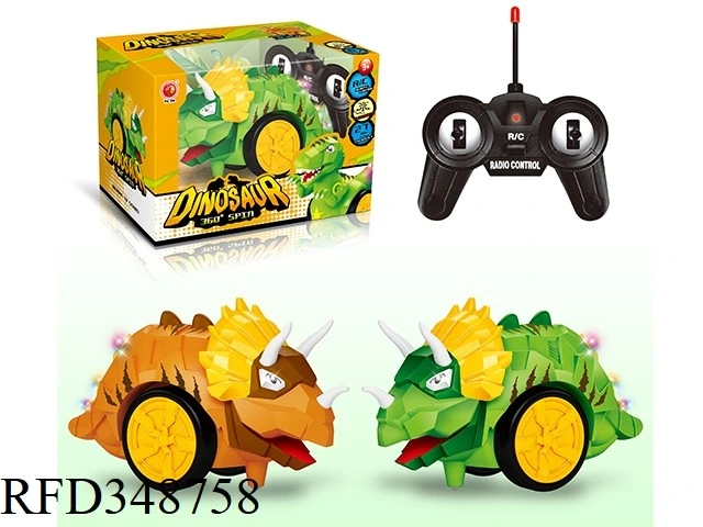 2.4G 6chs Radio Control Dinosaur Stunt Including Battery